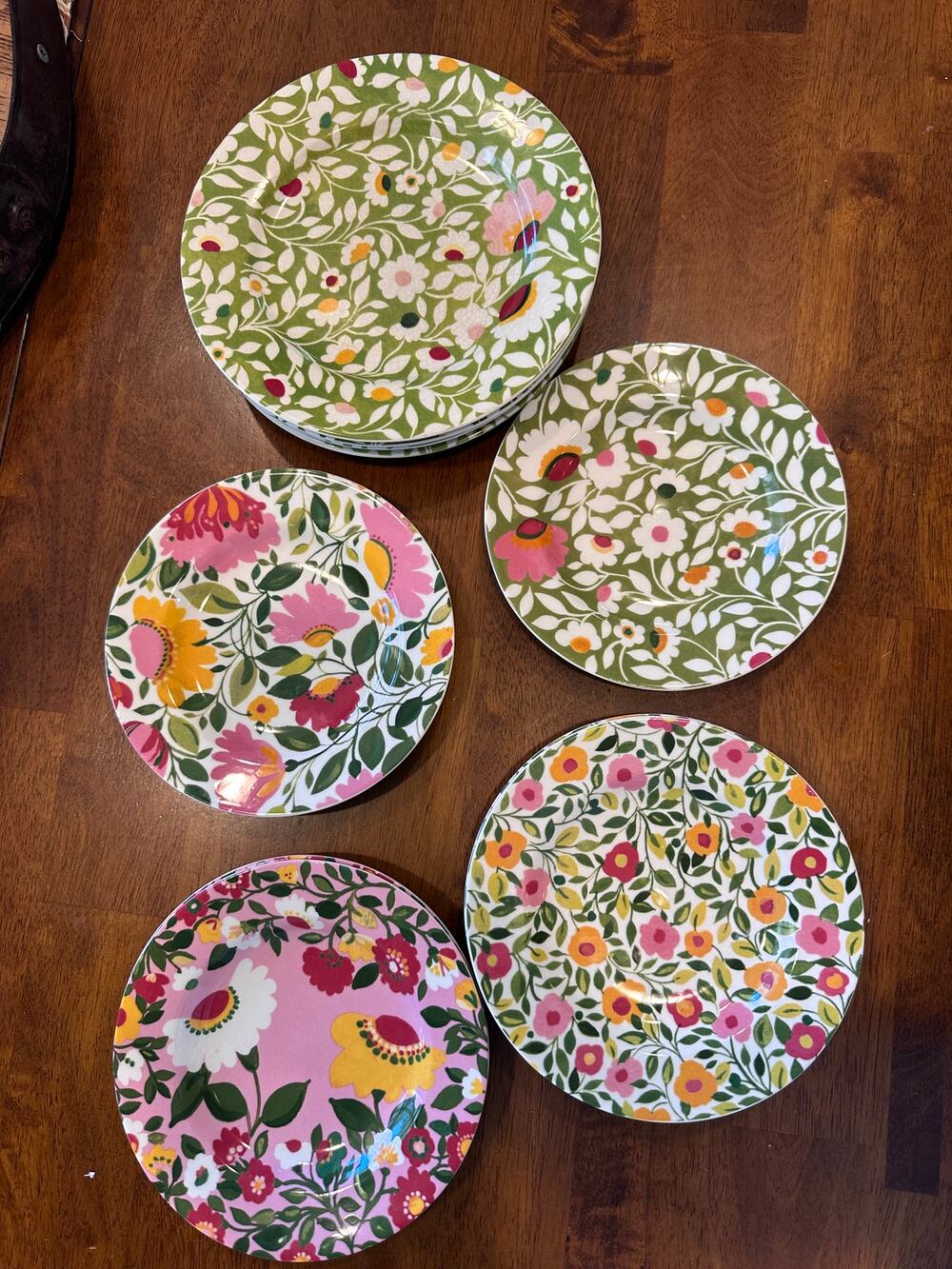 11 Kim Parker Home Emma's Garland by SPODE multi-set Bread & Butter Salad Plate